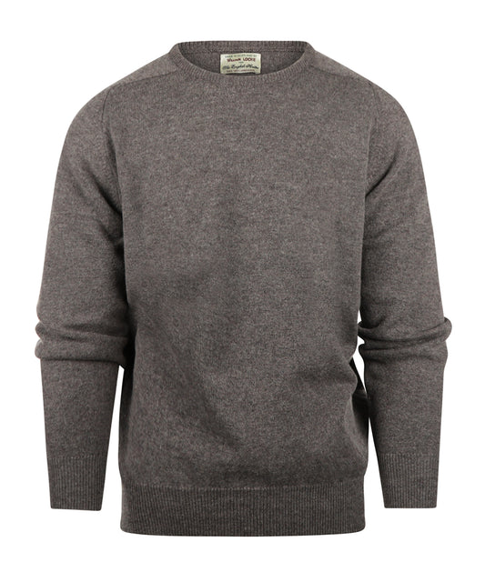 William Lockie Round Neck Lambswool *Sale* | Birch