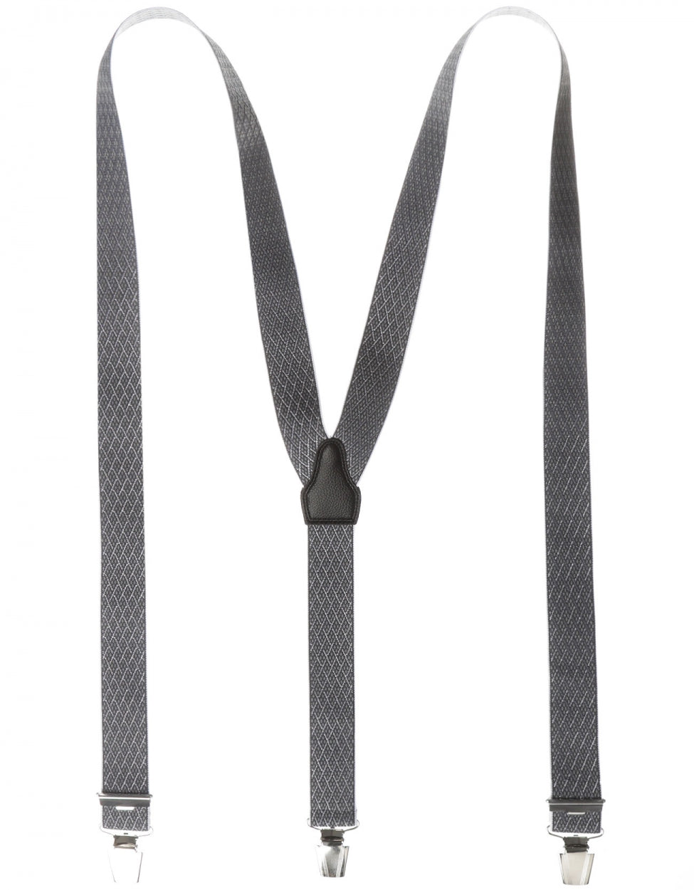 Designer-Hosenträger mit Clips | Grau