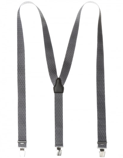 Designer-Hosenträger mit Clips | Grau