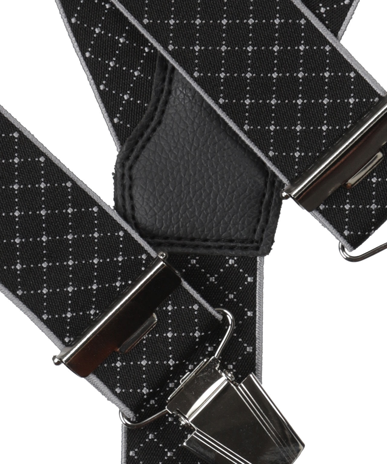 Designer-Hosenträger mit Clips | Grau