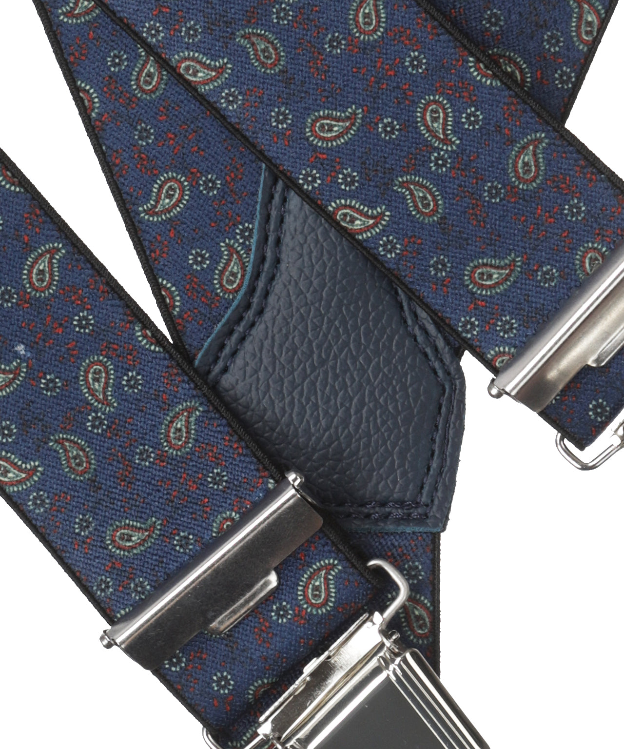 Designer-Hosenträger mit Clips | Blau