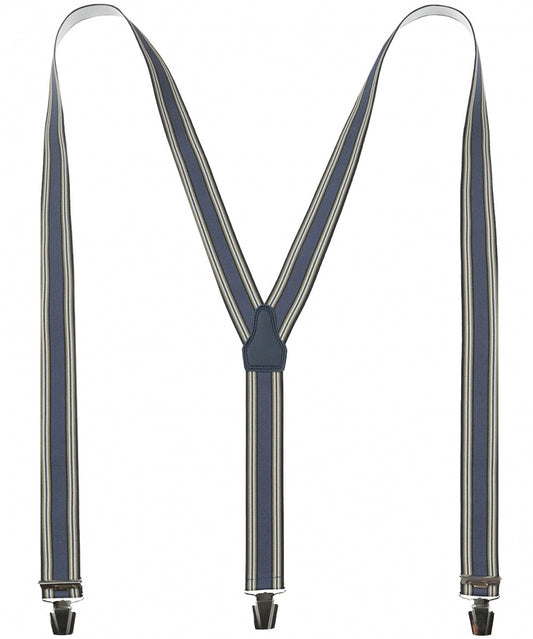 Design suspenders with clips | Blue