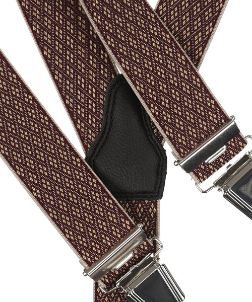 Design bretels met clips | Rood