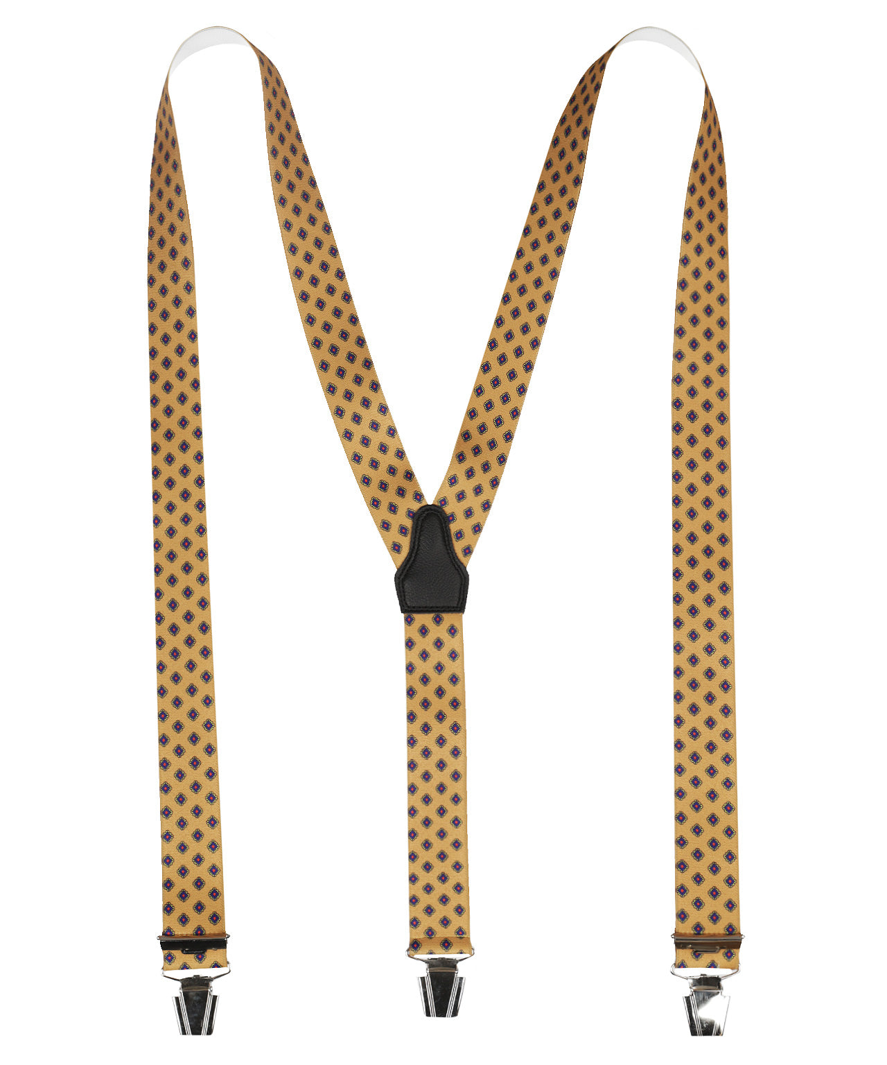Design suspenders with clips | Yellow