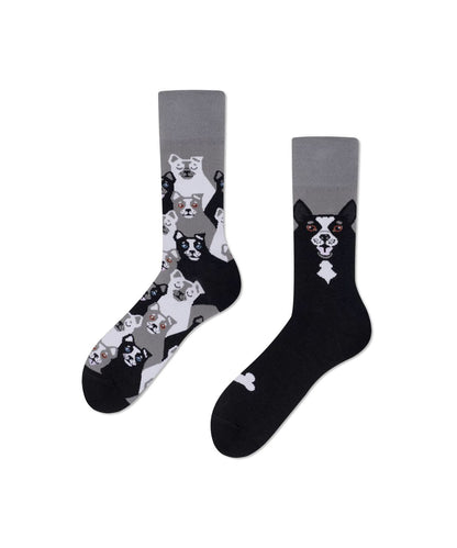 Herrensocken aus bedrucktem Baumwollmischgewebe | Design