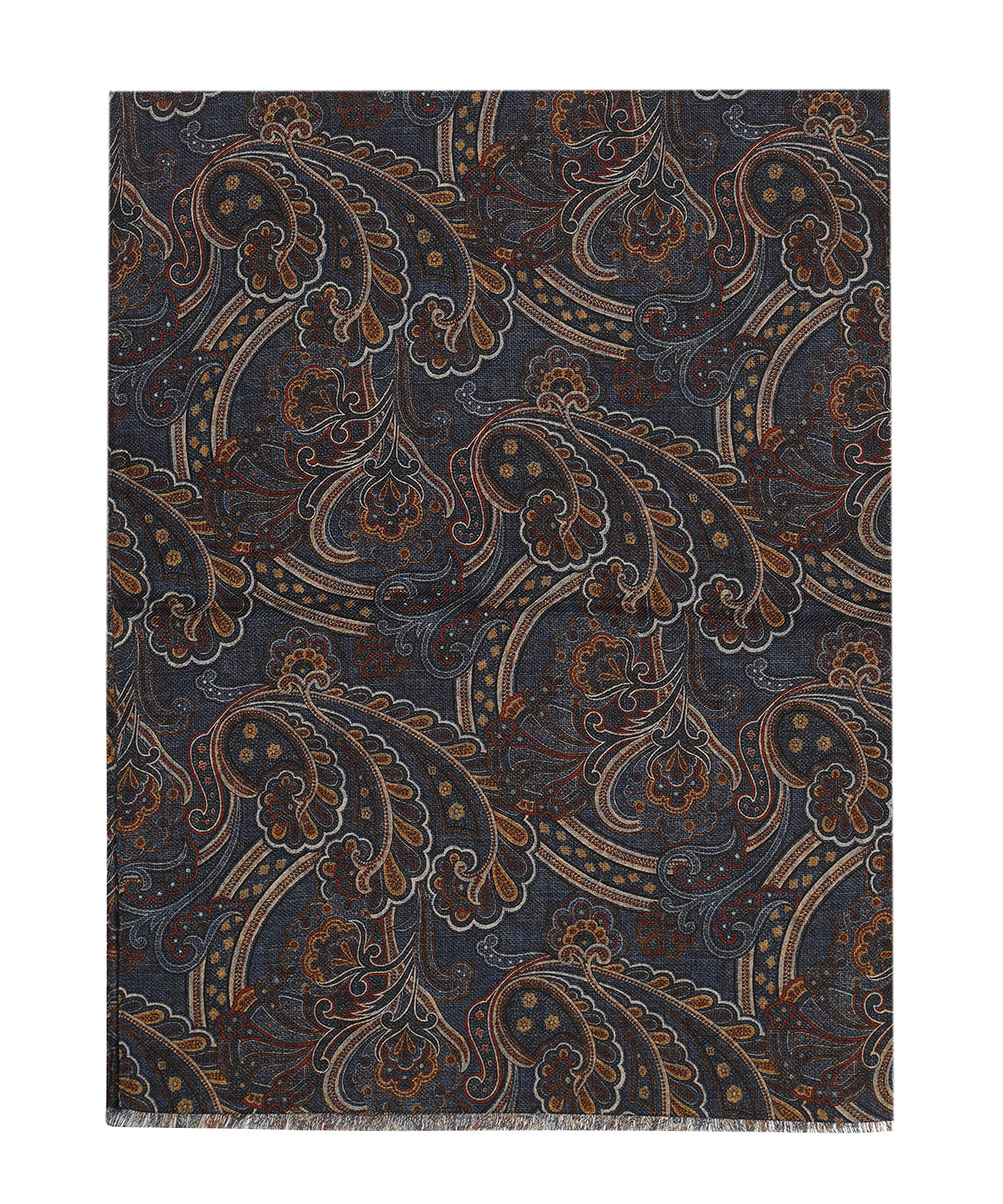 Dünner Wollschal | Blau