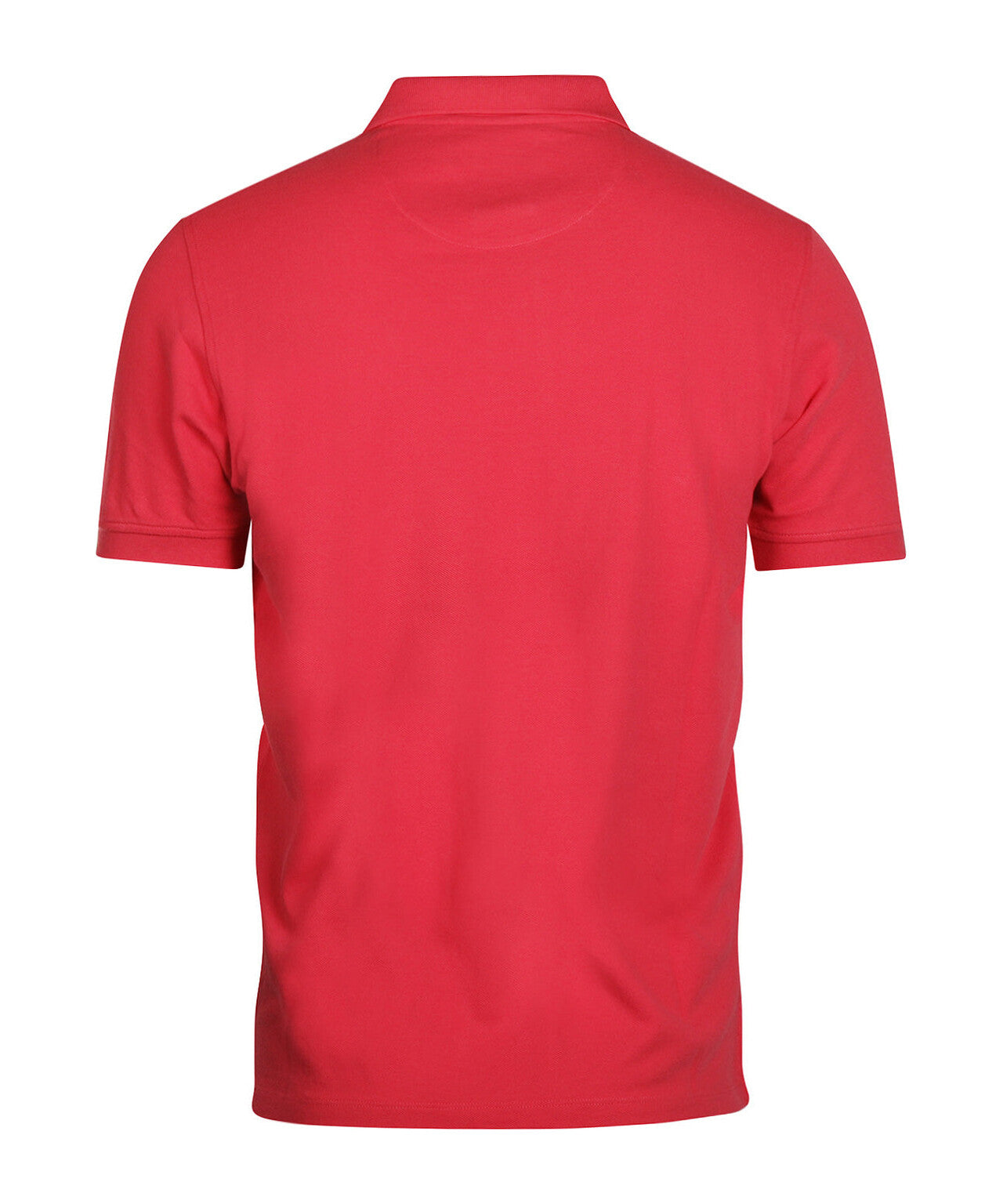 Kurzärmeliges Piqué-Poloshirt | Rot