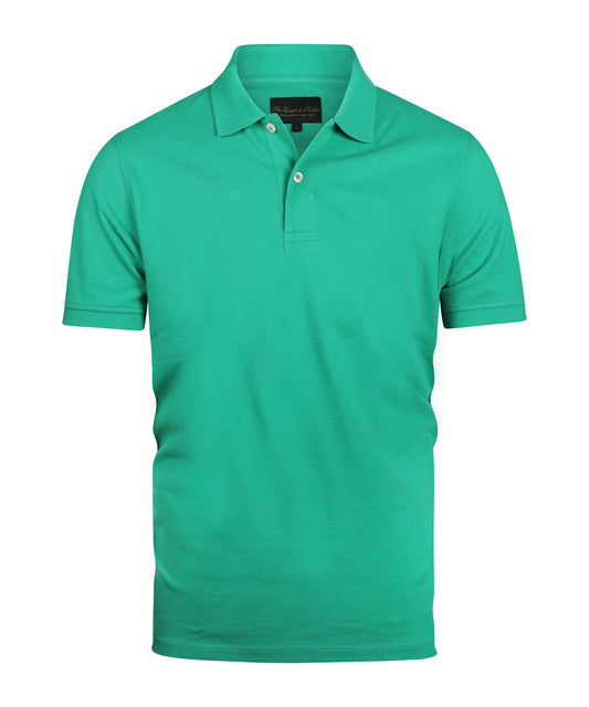 Kurzärmeliges Piqué-Poloshirt | Grün