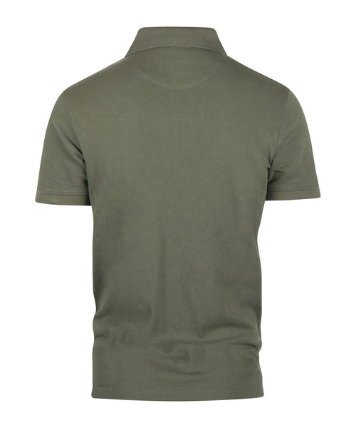 Polo piqué korte mouw | Groen