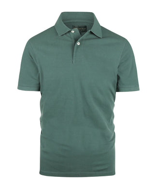 Polo piqué korte mouw | Groen