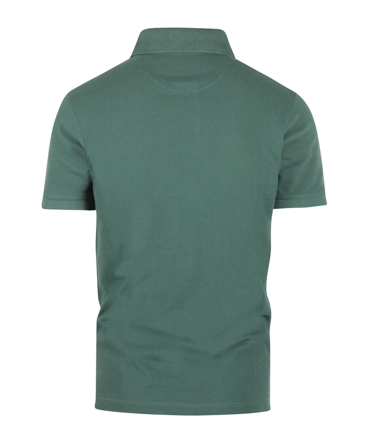 Kurzärmeliges Piqué-Poloshirt | Grün