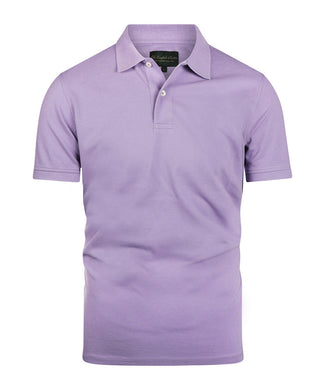 Polo piqué korte mouw | Paars