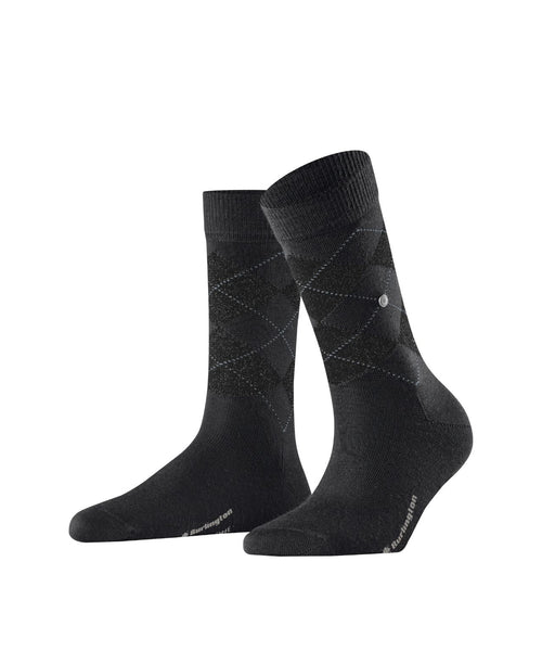 Marylebone Lurex sokken | Zwart