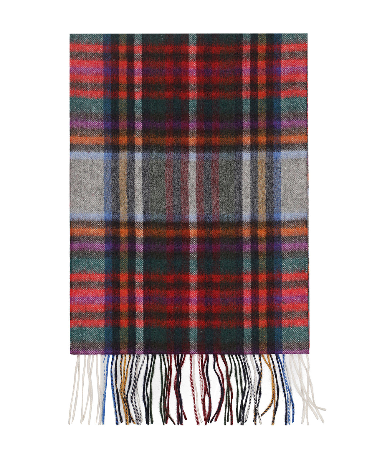 Scarf Wool and Cashmere 30X190 | Green