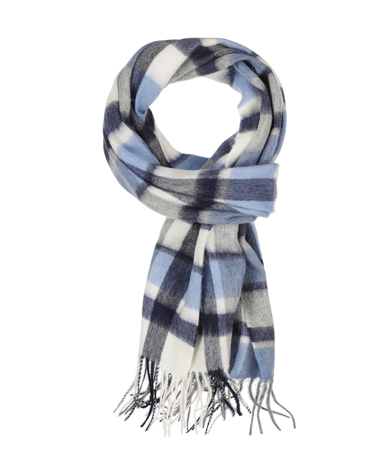 Sjaal Merinowol | Blauw
