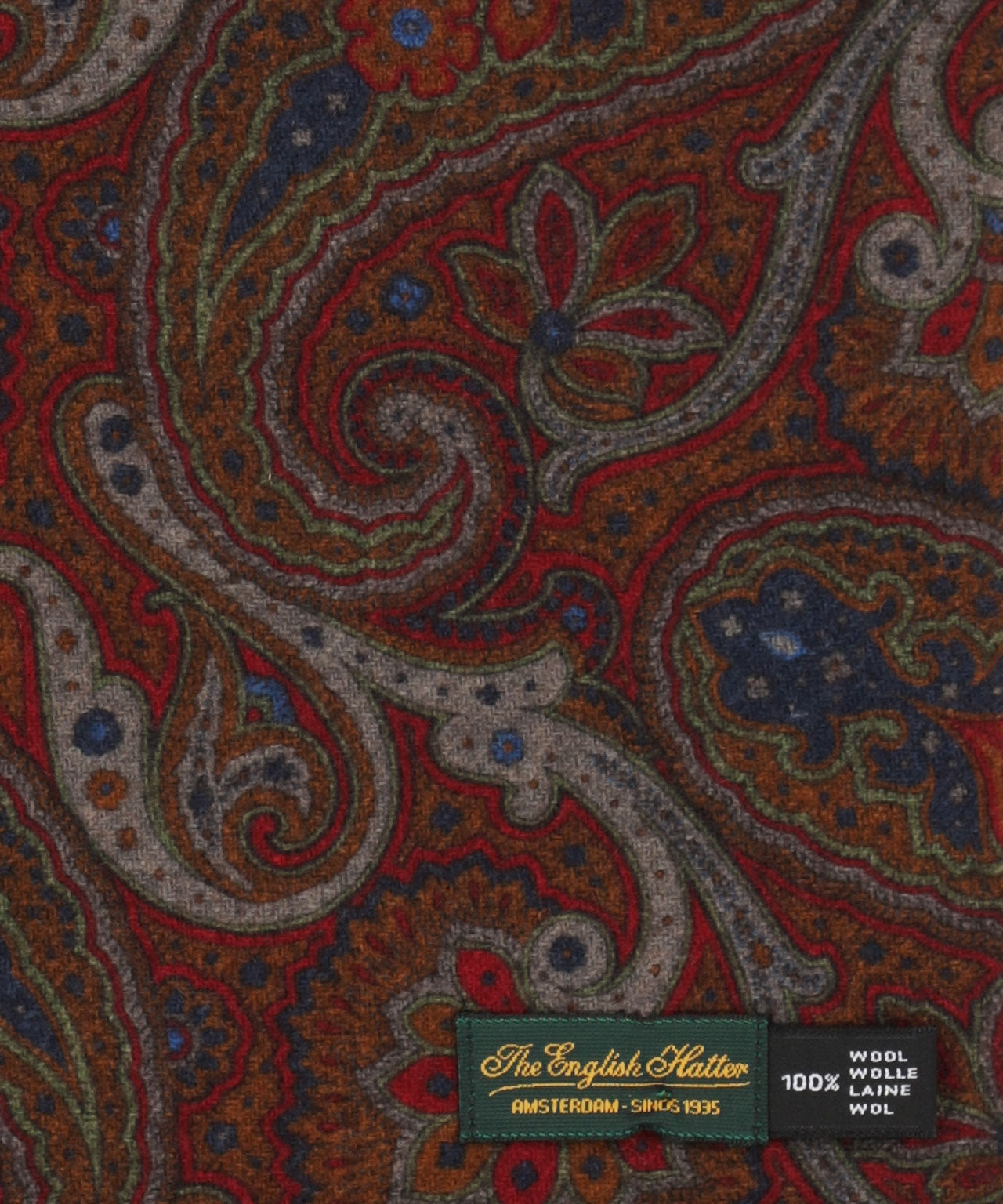 Scarf Wool 180x30 | Red