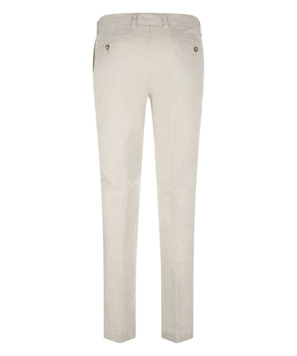 Chino Derby Linen and Cotton | Brown
