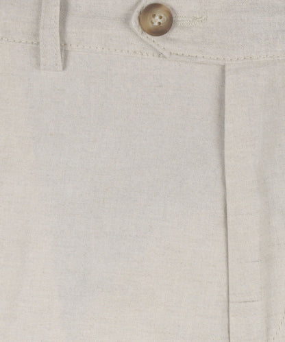 Chino Derby Linen and Cotton | Brown