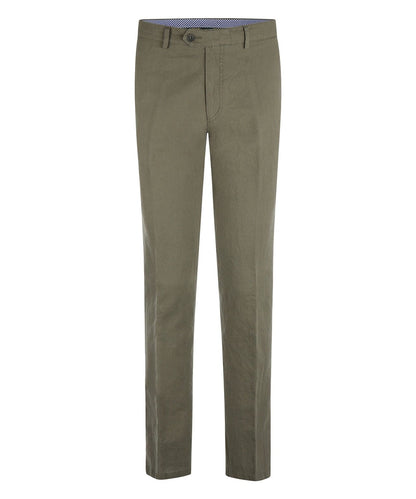 Chino Derby Linen and Cotton | Green