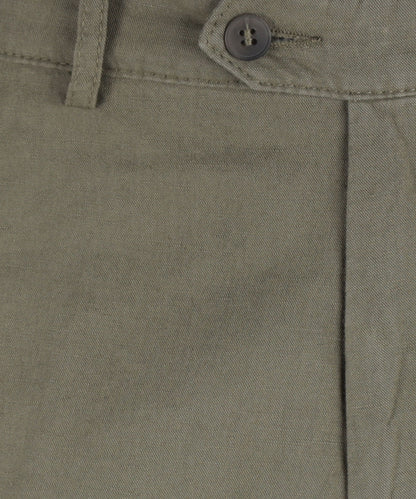 Chino Derby Linen and Cotton | Green