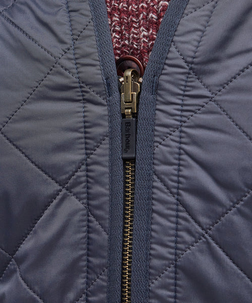 Barbour Polarquilt Zip-in Liner Bodywarmer | Navy Blauw