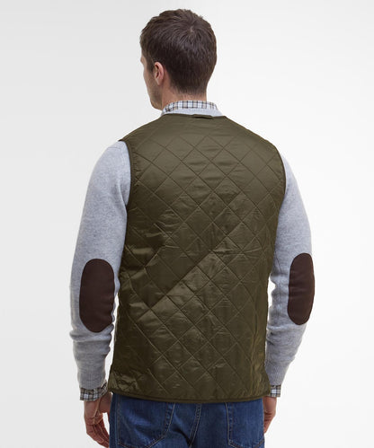 Barbour Polarquilt Zip-in Liner Bodywarmer | Oliv