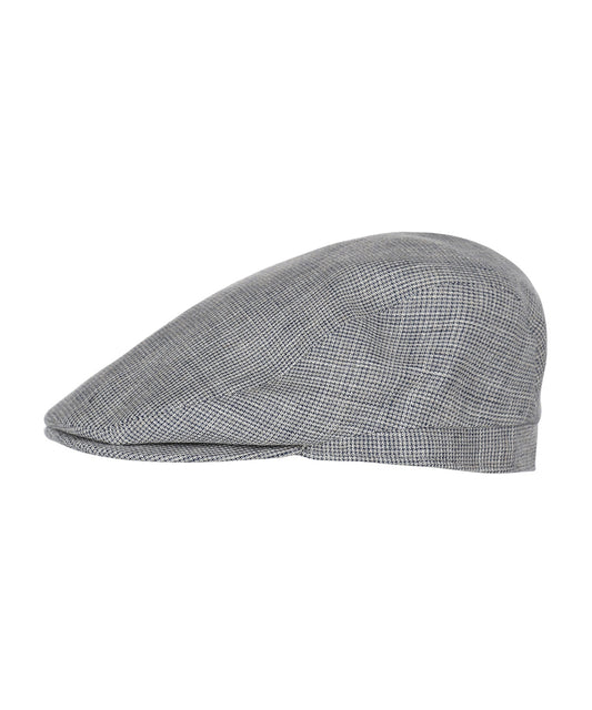 Klassieke Cap | Blauw Micro Ruit