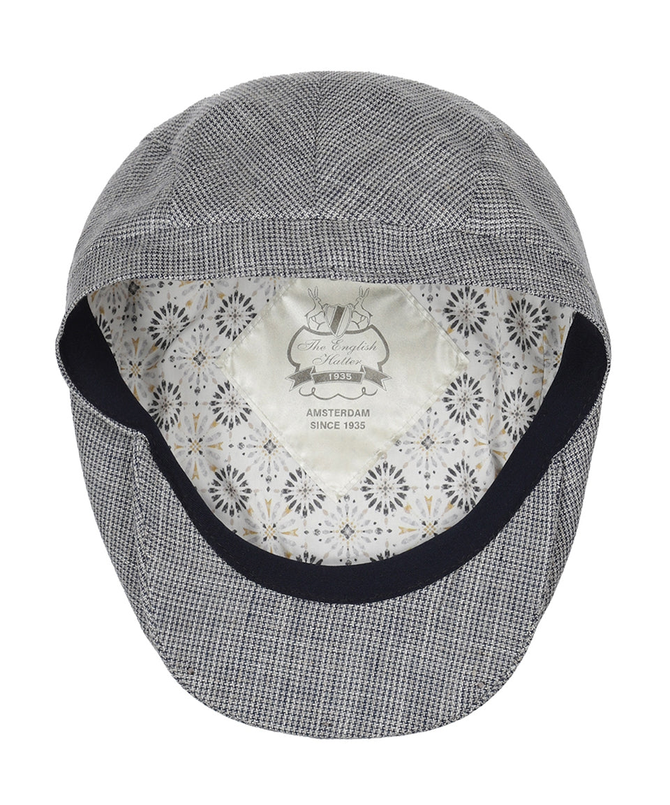 Klassieke Cap | Blauw Micro Ruit