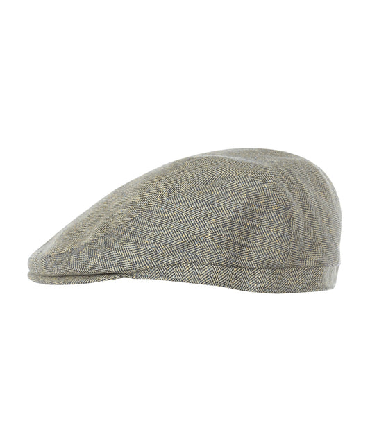 Klassieke Cap | Beige Herringbone
