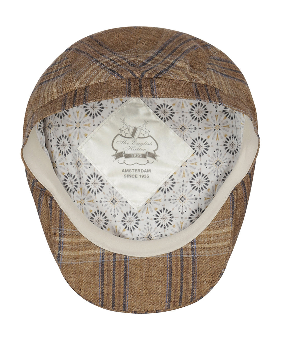 Klassieke Cap | Licht Bruin Ruit