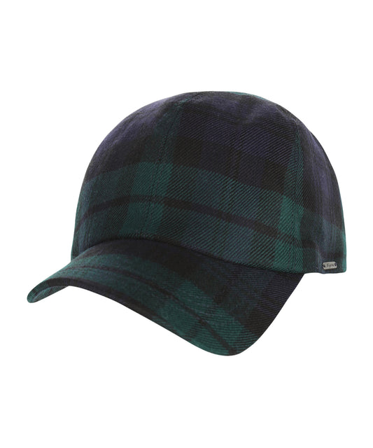 Tweed-Baseballcap | Blackwatch