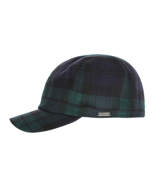 Tweed-Baseballcap | Blackwatch