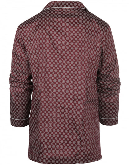 Pyama Katoen | Burgundy design