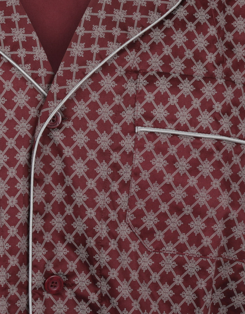 Pyama Katoen | Burgundy design
