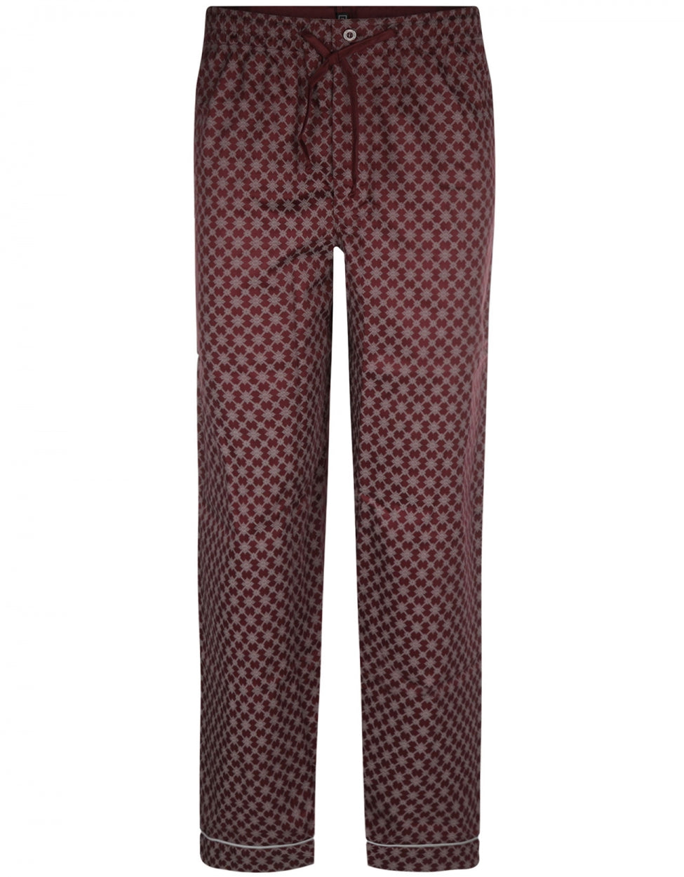 Pyama Katoen | Burgundy design