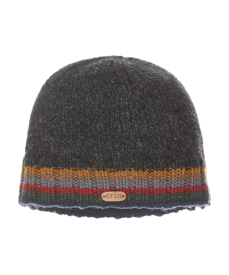 Muts Wol Fleece Lining | Charcoal Multi