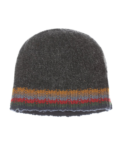 Muts Wol Fleece Lining | Charcoal Multi