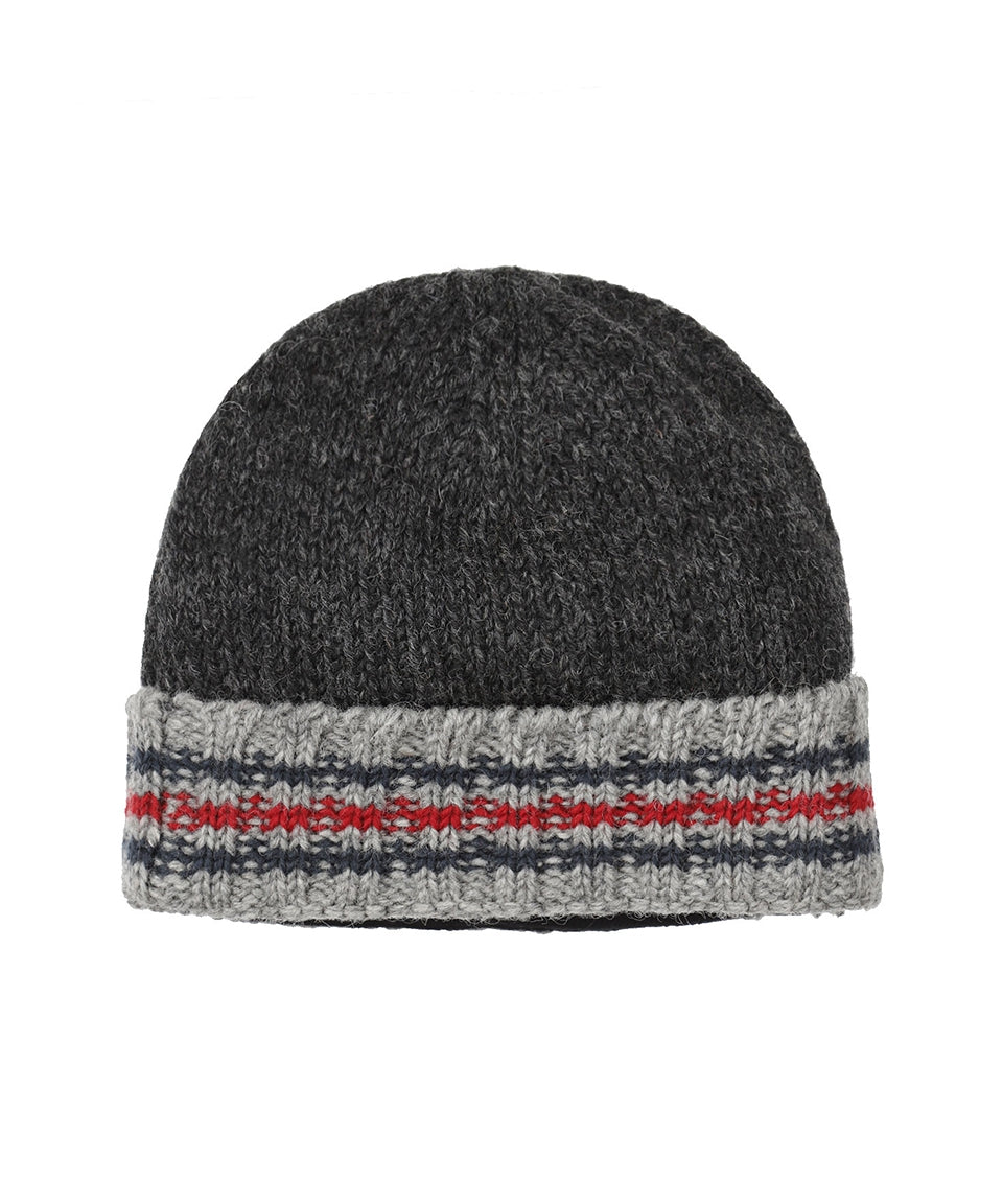 Hat Wool Fleece Lining | Grey
