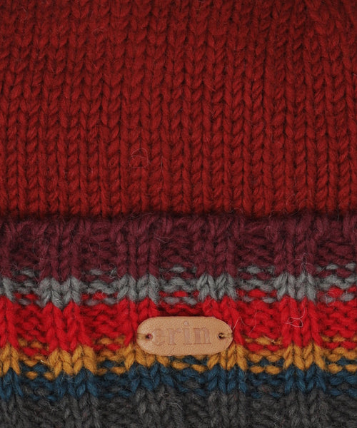 Muts Wol Fleece Lining | Rood