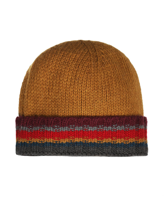 Muts Wol Fleece Lining | Oranje Rood