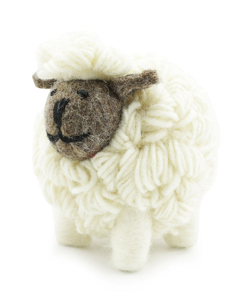 Gebreid Schaap Medium | Wit