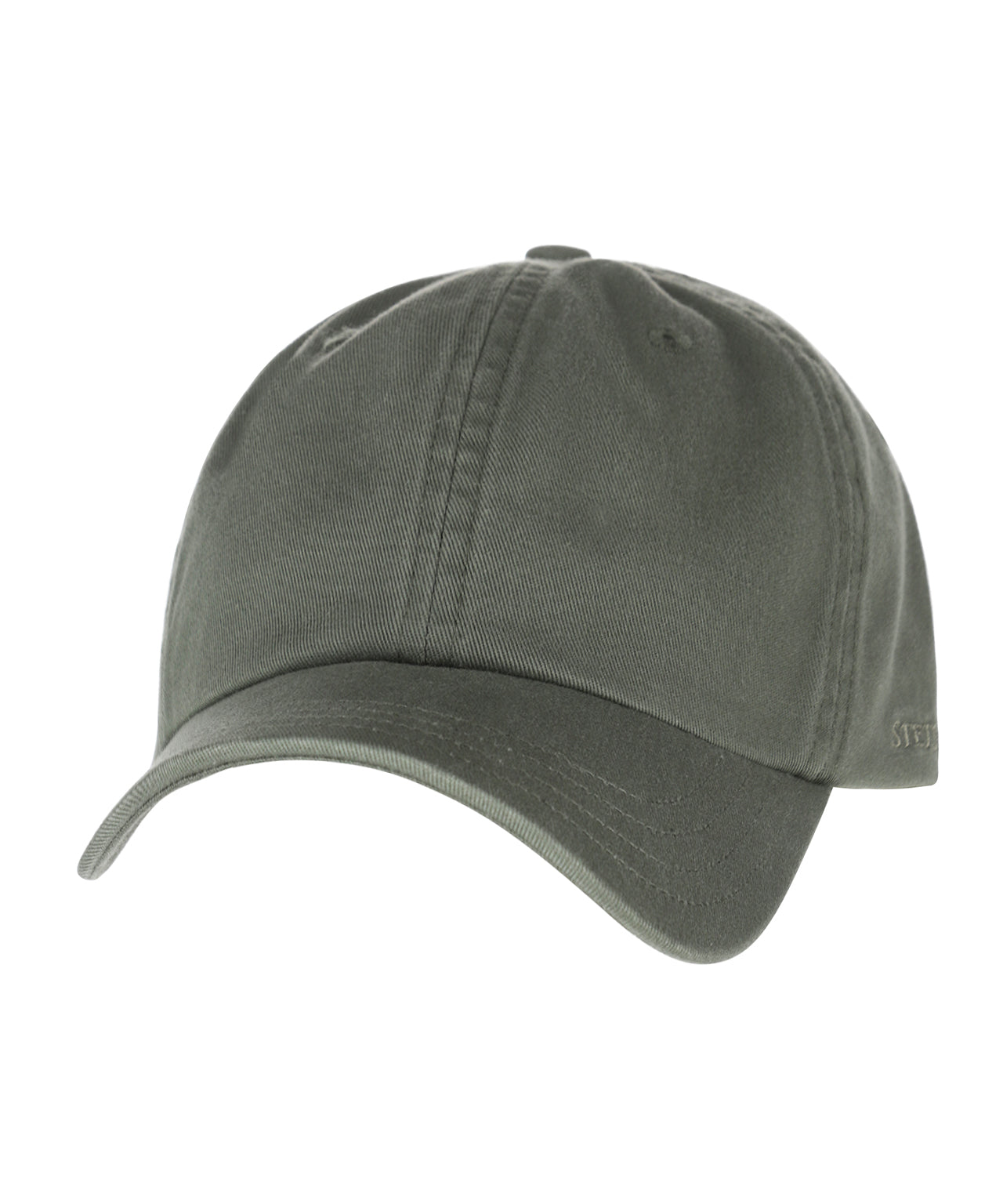 Stetson Baseballkappe aus Baumwolle | Olivgrün