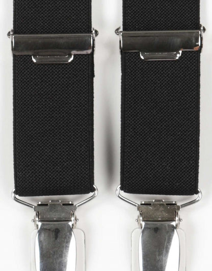 Schmale Zahnspange mit Clips | Schwarz