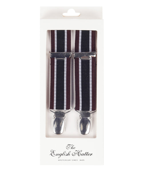 Smalle Bretels met clips | Rood