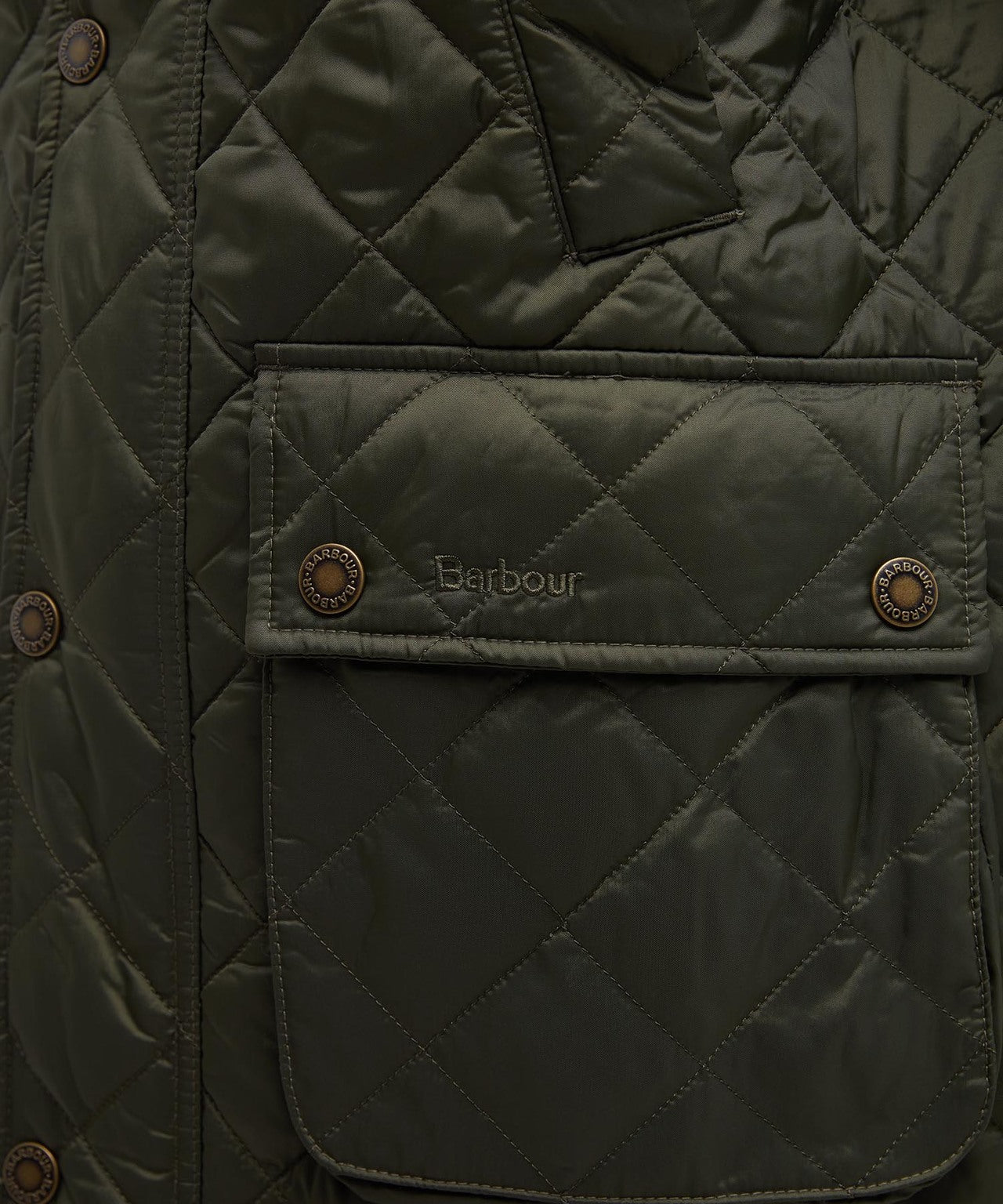 Barbour Ashby Steppdecke | Olive