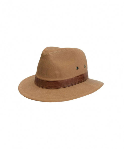 Stoffen Hoeden Cotton | Tarwe Bruin