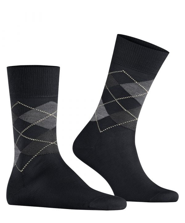 Manchester Herrensocken | Schwarz