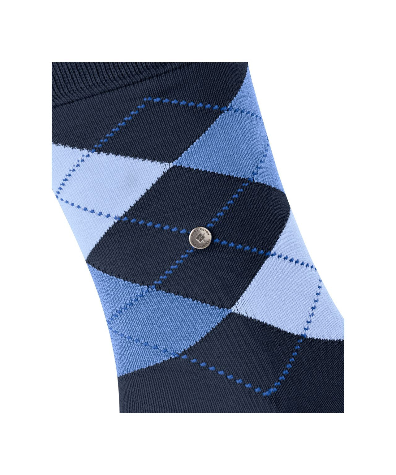 Sok Manchester Kort | Navy/Blue diamond check
