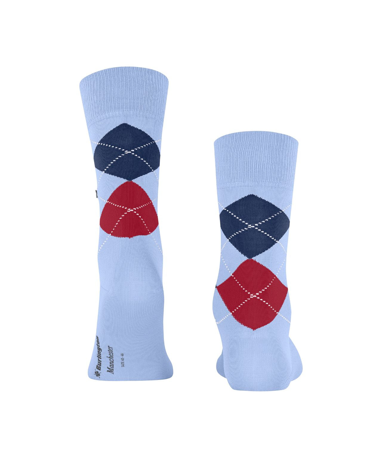 Manchester Herrensocken | Blau