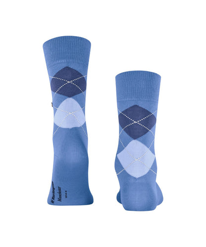 Manchester Herrensocken | Blau
